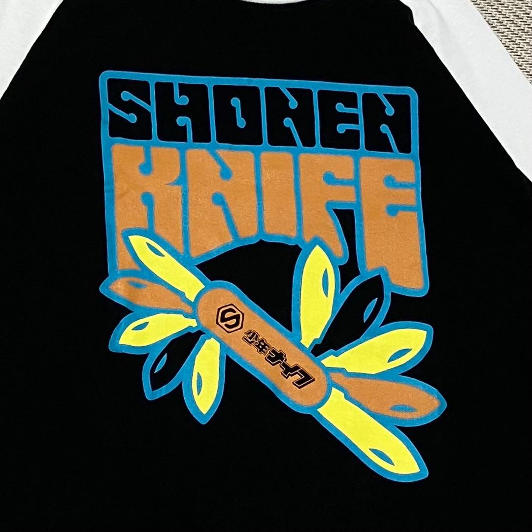 SHONEN KNIFE 少年ナイフ 七分袖 カットソー ロンT バンドTシャツ