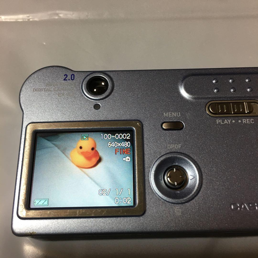 CASIO EXILIM 2.0メガピクセル デジタルカメラ