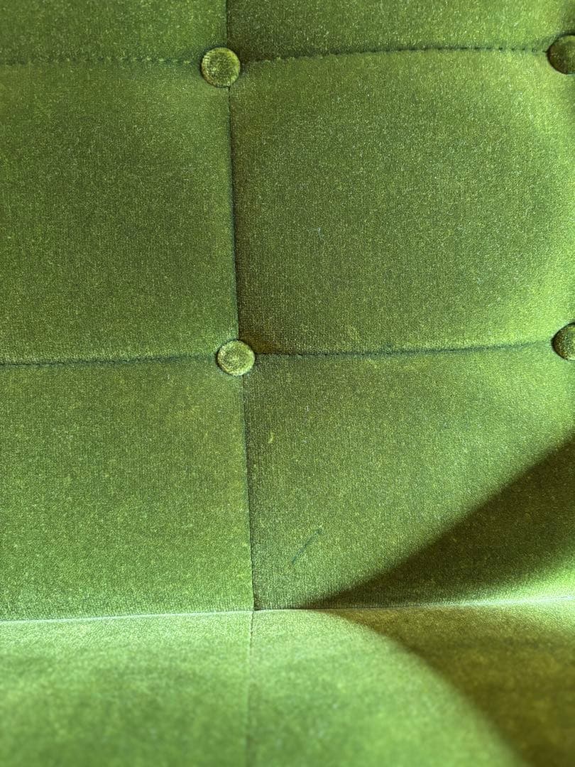 カリモク60 Kチェア2シーター モケットグリーン