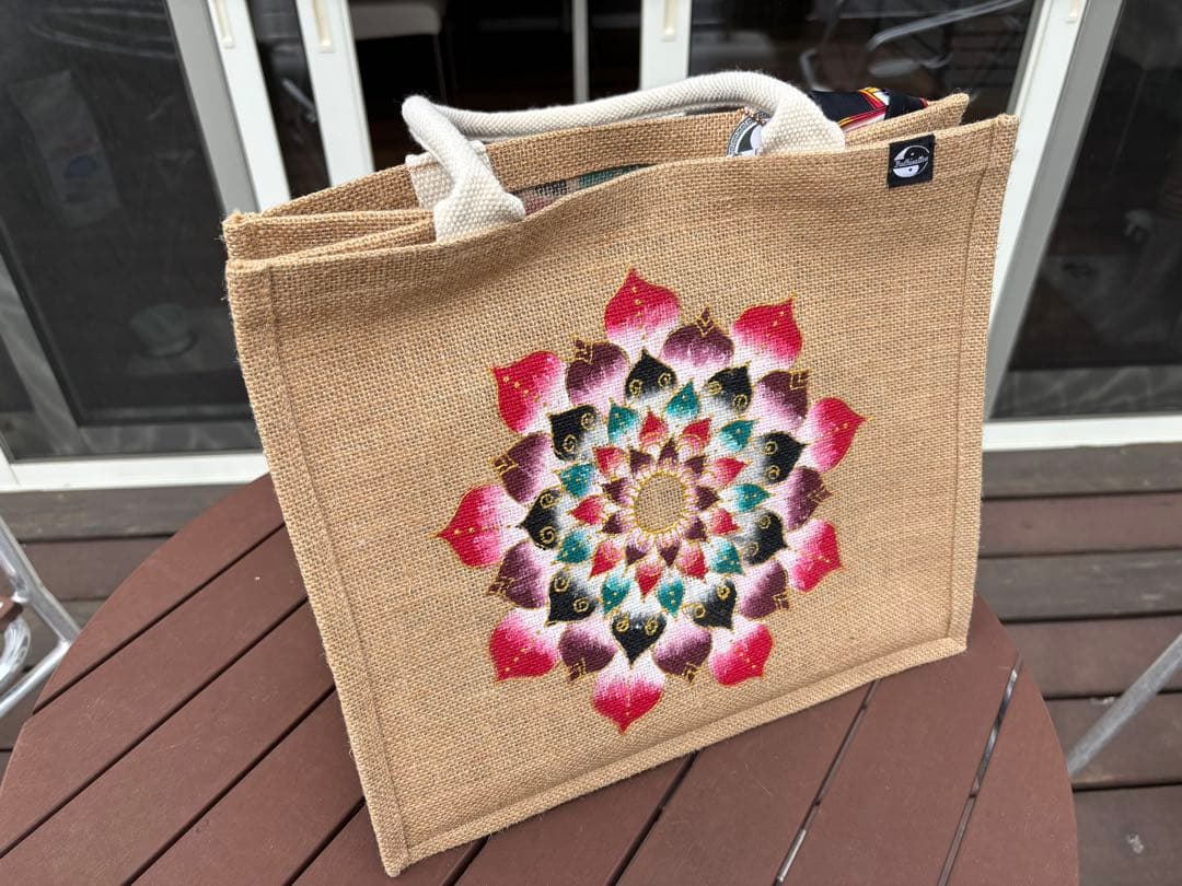 インド製・手描きマンダラデザインバッグ香港発アートブランドBodhisattva