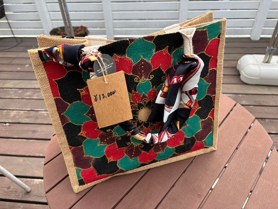 インド製・手描きマンダラデザインバッグ香港発アートブランドBodhisattva