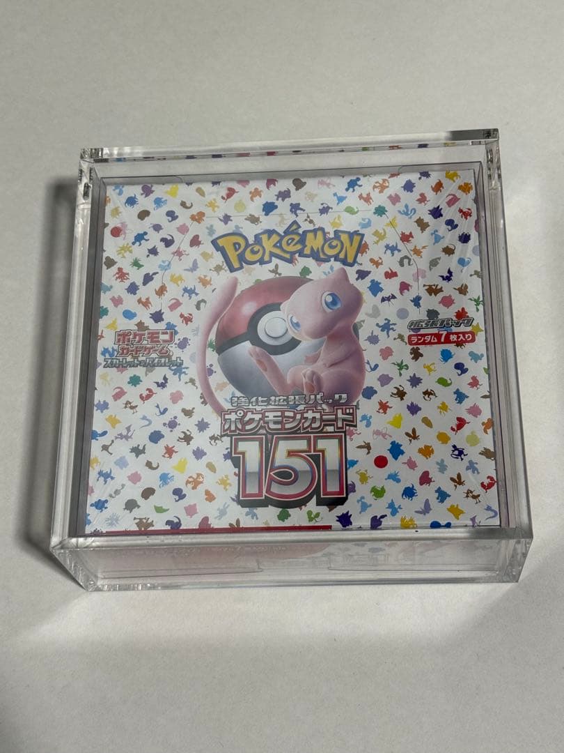 【新品未開封】ポケモンカード　151 1box シュリンク付き
