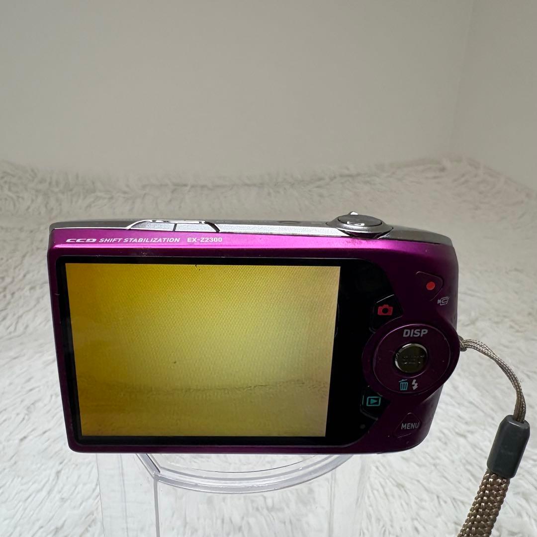 CASIO カメラ　エクシリム　EX-Z2300 パープル コンデジ　動作品