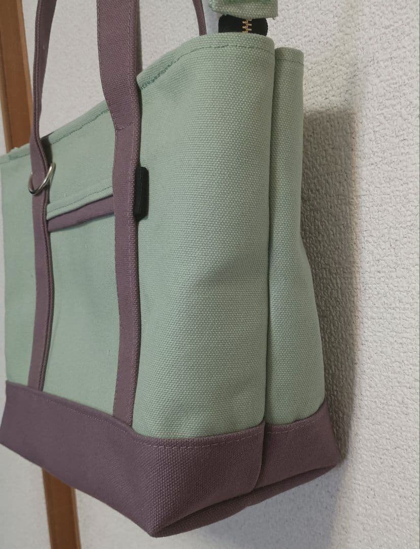 カリンの木工市場様 オーダー品 倉敷帆布8号使用トートバッグ（М）