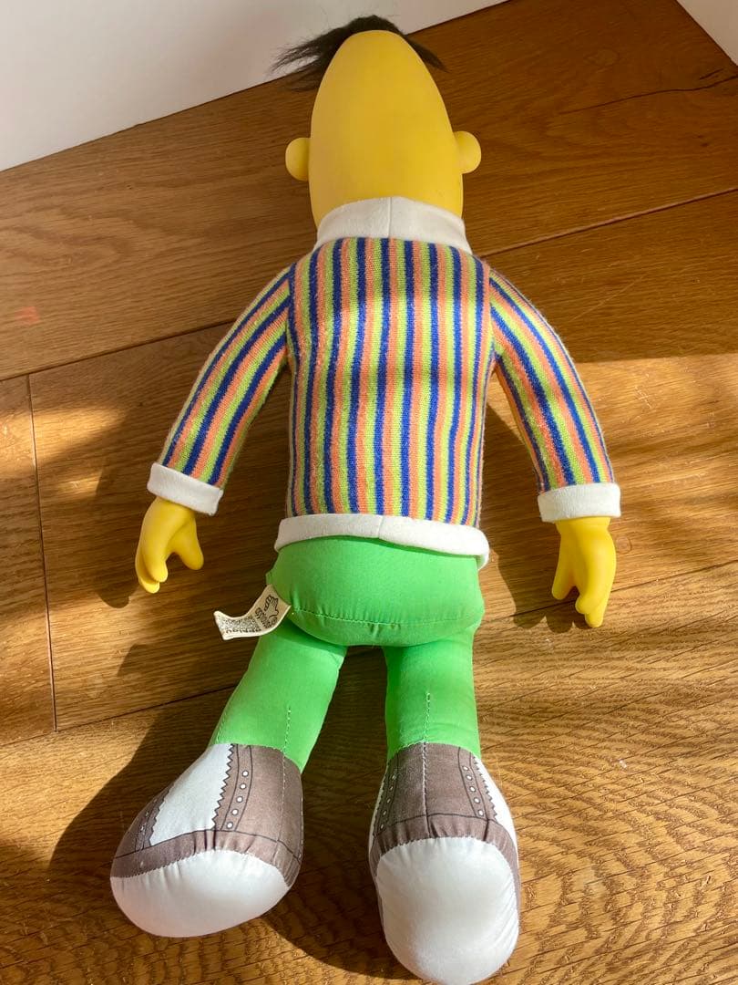 セサミストリート　アーニーとバート　 ぬいぐるみ　80‘s applause