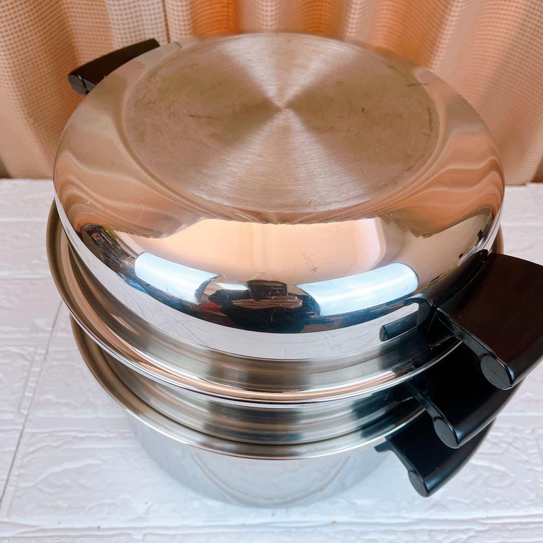 Amway クイーン 6L シチューパンセット 蒸し器付