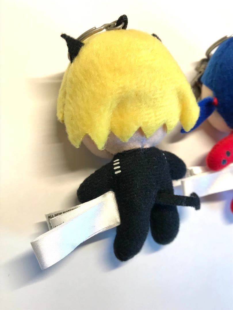 ミラキュラス　レディバグ＆シャノワール　マスコットキーホルダー　2個セット