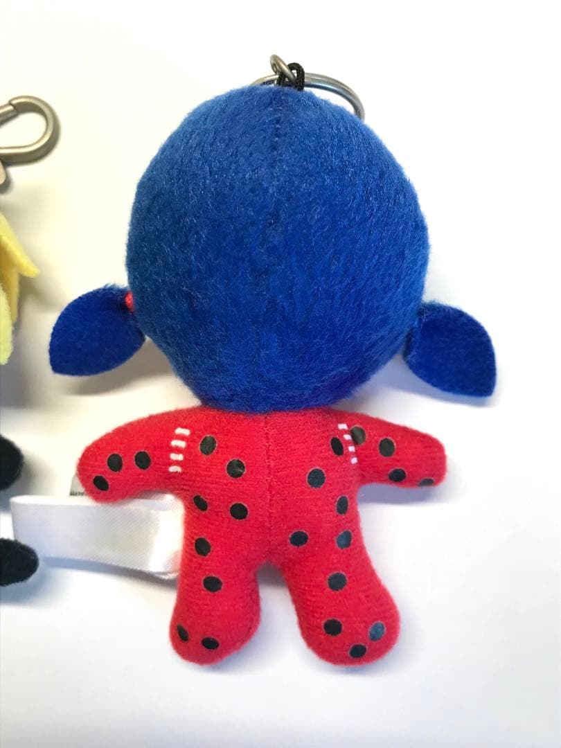 ミラキュラス　レディバグ＆シャノワール　マスコットキーホルダー　2個セット