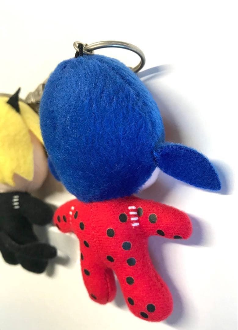 ミラキュラス　レディバグ＆シャノワール　マスコットキーホルダー　2個セット