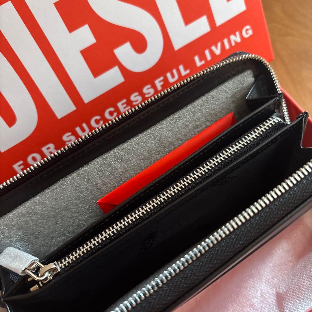 【新品未使用】DIESEL 1dr-Fold Continental Zip L