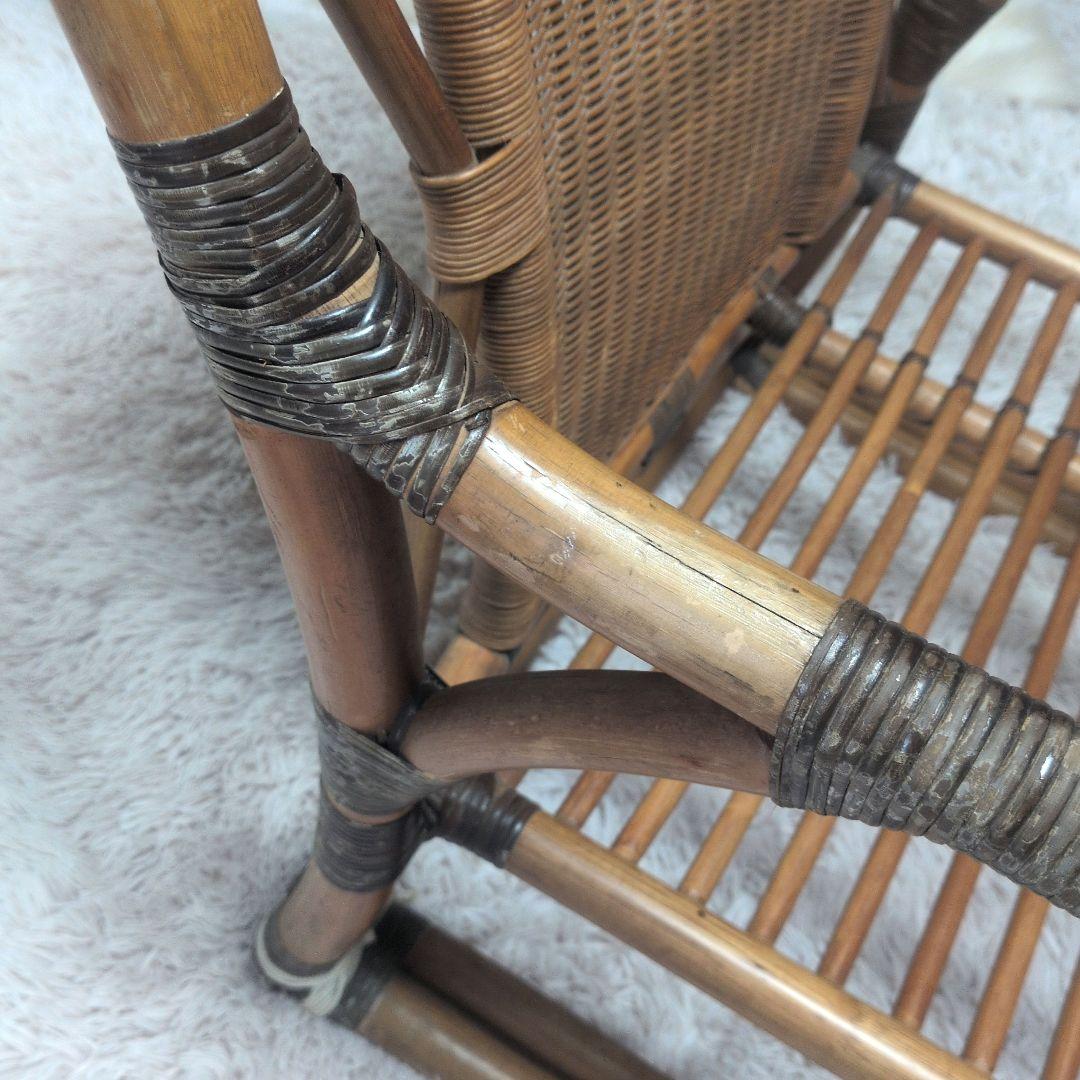 ヤマカワラタンジャパン　山川ラタン　籐 ラタンチェア　ヴィンテージチェア