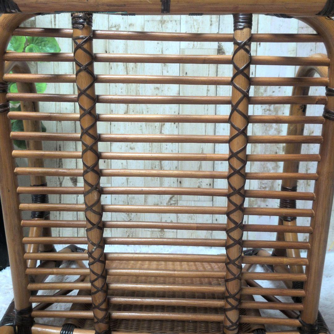 ヤマカワラタンジャパン　山川ラタン　籐 ラタンチェア　ヴィンテージチェア