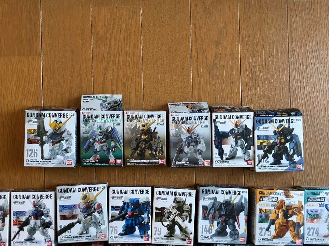 d*9様 Gundam Converge 未開封モデル多数セット