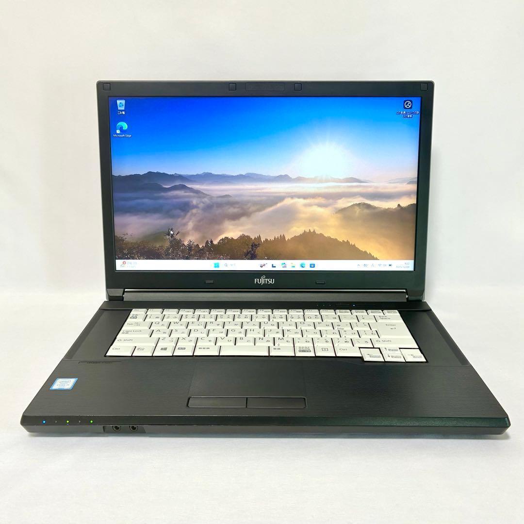 富士通 LIFEBOOK A576P SSD120GB ノートパソコン リモート