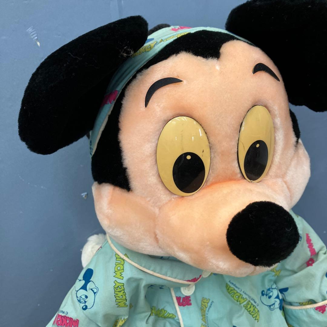 3F レトロ ディズニー ミッキー ミニー パジャマ ぬいぐるみ セット