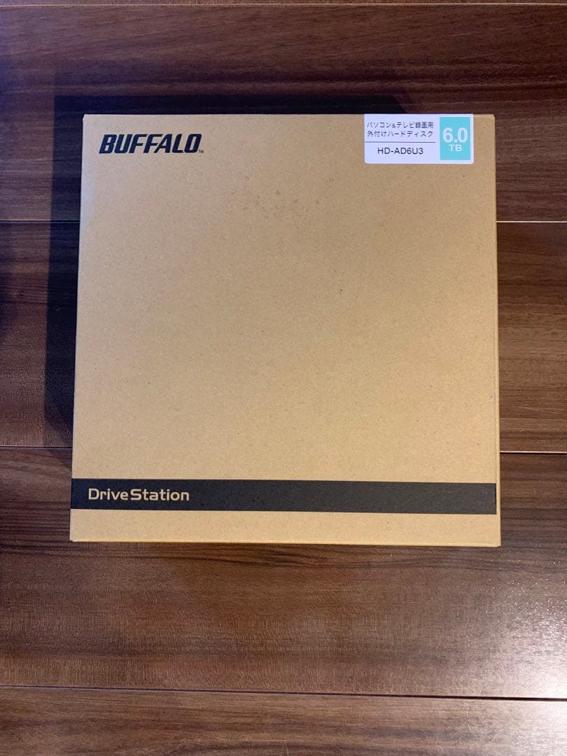 【新品未使用】BUFFALO HD-AD6U3