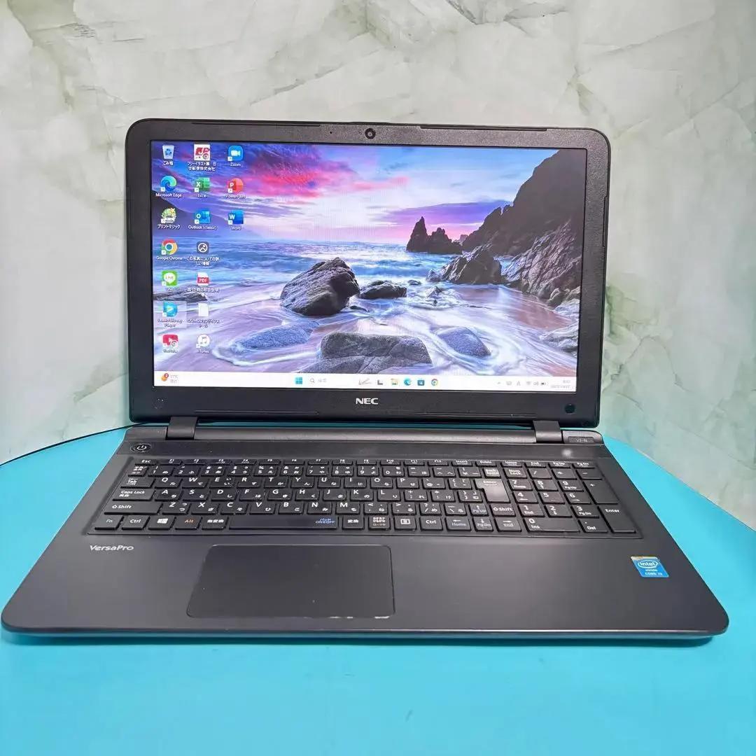 Webカメラ付き【Office付‼】★NEC★最新Win11Pro★新品SSD