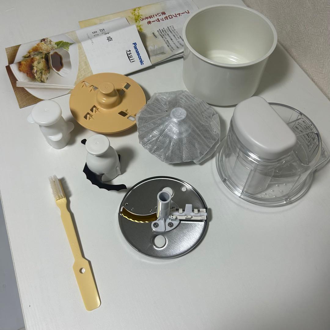 Panasonic MK-K81 フードプロセッサー 美品 付属品あり