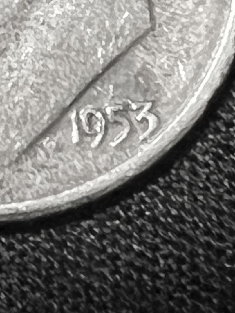 M1283 ルーズベルトダイム銀貨３枚セット1949年、1952年、1953年