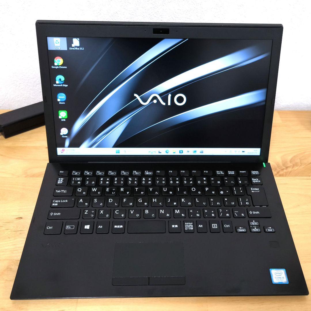 VAIO Pro PG ノートパソコン｜Corei5第8世代／Windows11