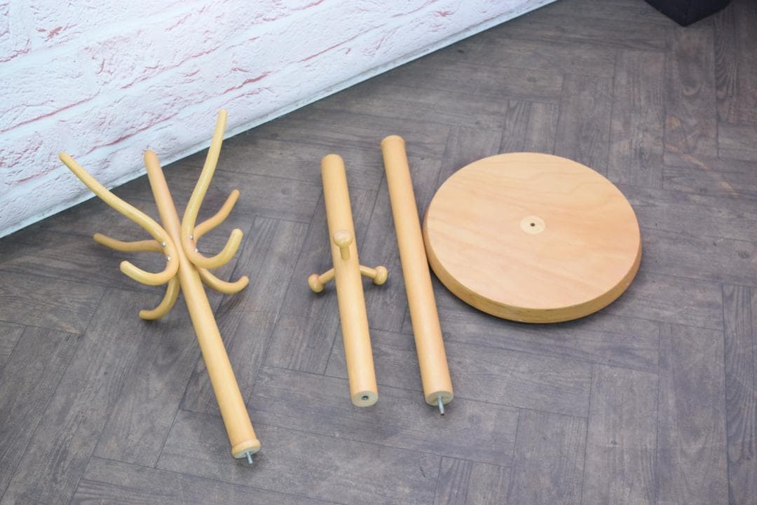 秋田木工 IDC大塚家具取扱 ハンガーラック コートスタンド No.45