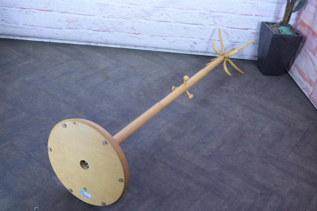 秋田木工 IDC大塚家具取扱 ハンガーラック コートスタンド No.45