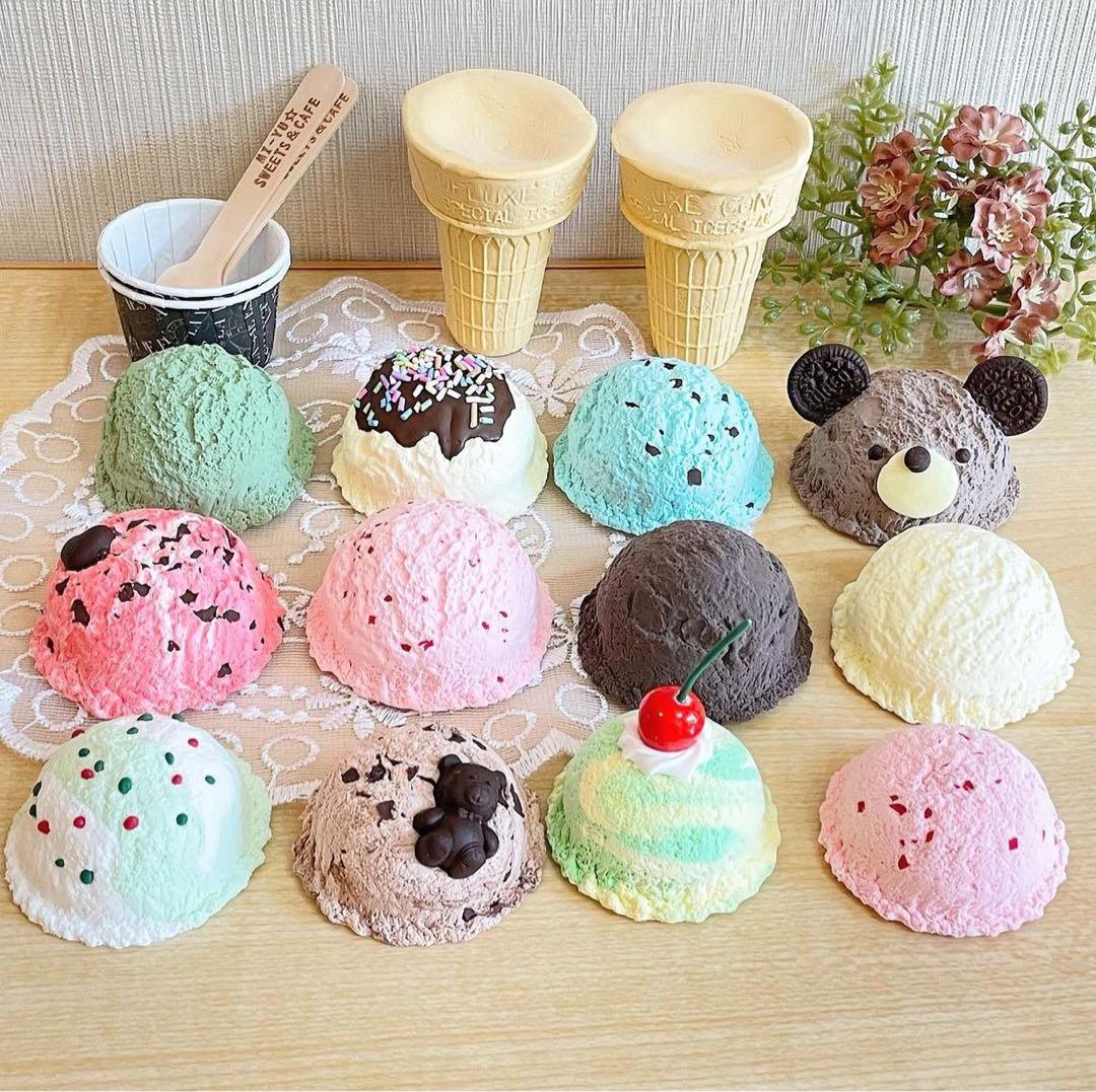 フェイクアイスクリーム　サンプルページ