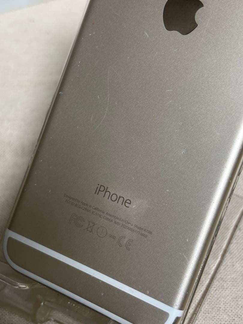 Apple iPhone6 128GB SoftBank バッテリー新品！