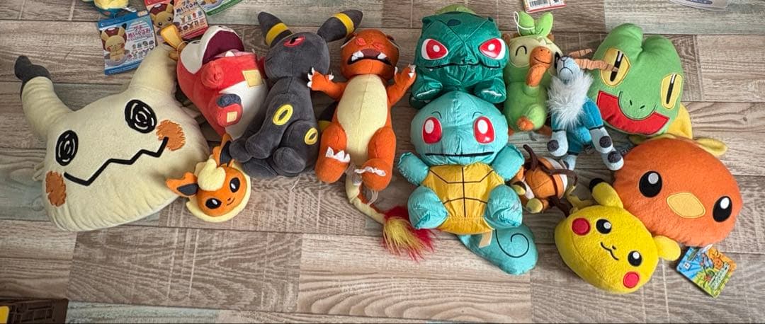タグ付きあり　ポケモンセンター　ポケモン　FIT　まとめ売り　ぬいぐるみ　62個