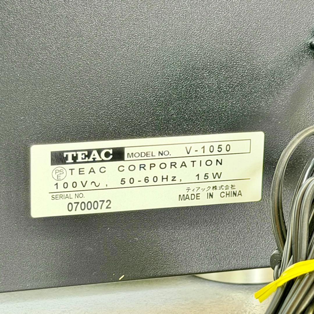 TEAC「V-1050」3ヘッドカセットデッキ