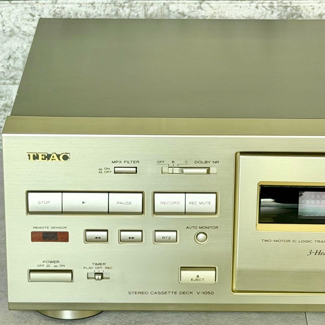 TEAC「V-1050」3ヘッドカセットデッキ