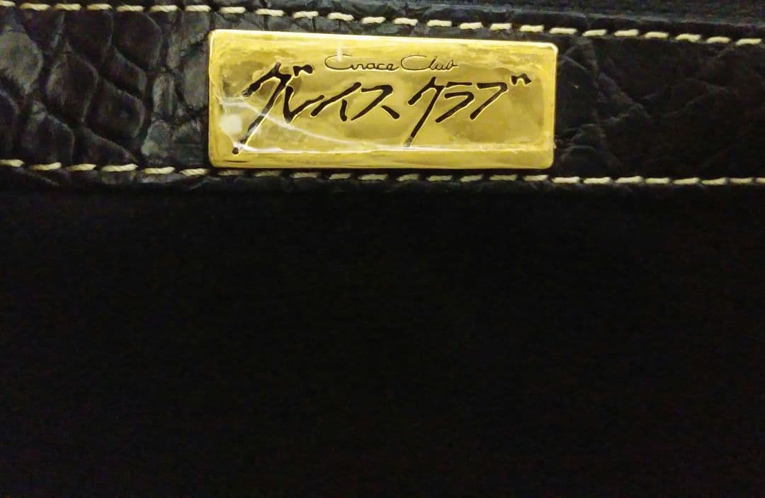 SUZUSEN JAPAN マットクロコ　ハンドバッグ　JRA ワニ