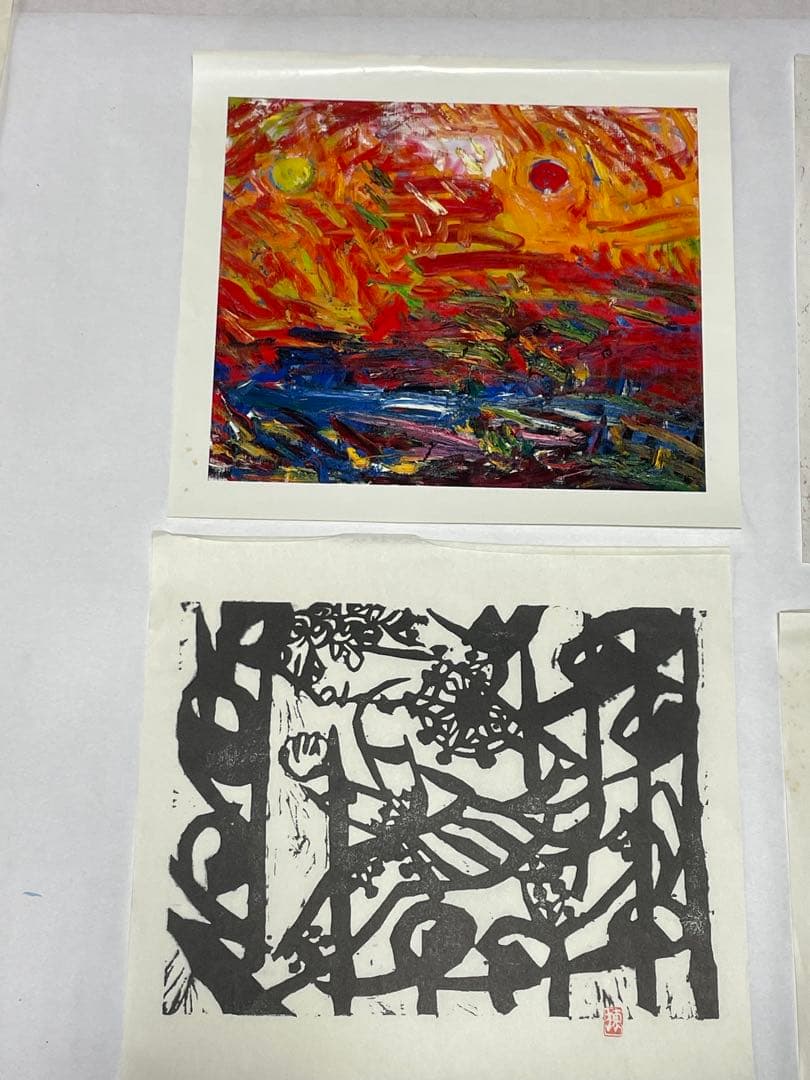 棟方志功 19点 2002年 2003年 木版画 油画作品 版画カレンダー