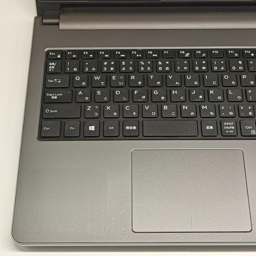【DELL】高速i7 SSD500GB 16GB 15.6型 グレー ノートPC