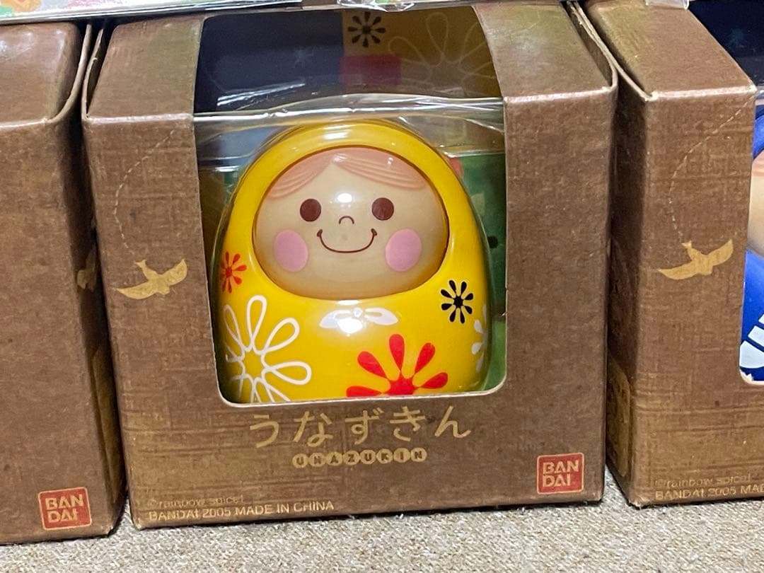 【未開封】うなずきん　初期　ストラップ　うなずく　レトロ　かわいい