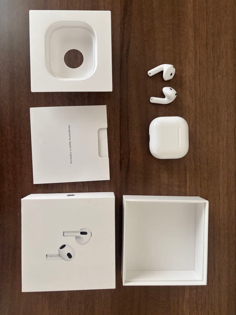 AirPods本体 ホワイト 充電ケース付き