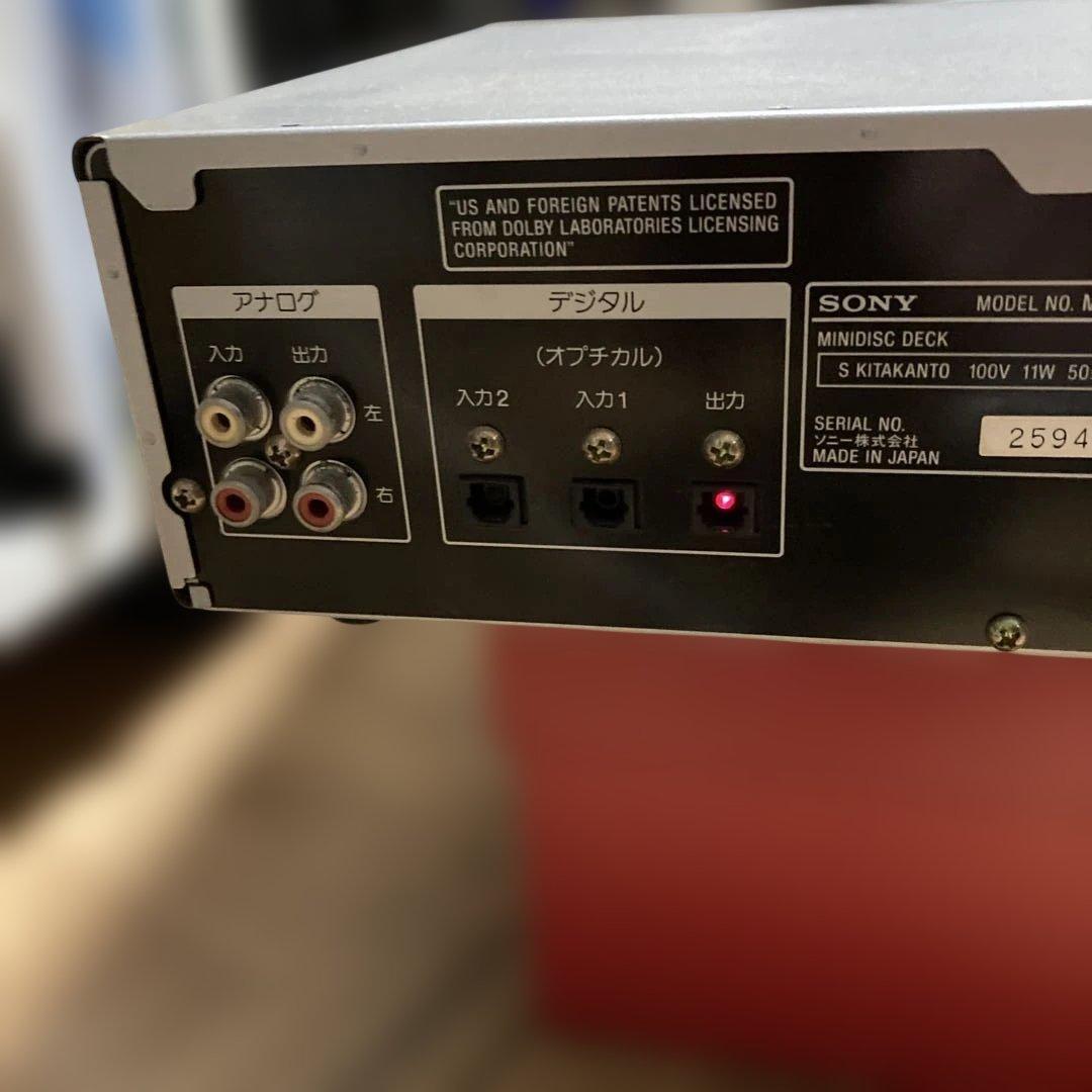 SONY MDS-S39 MDデッキ