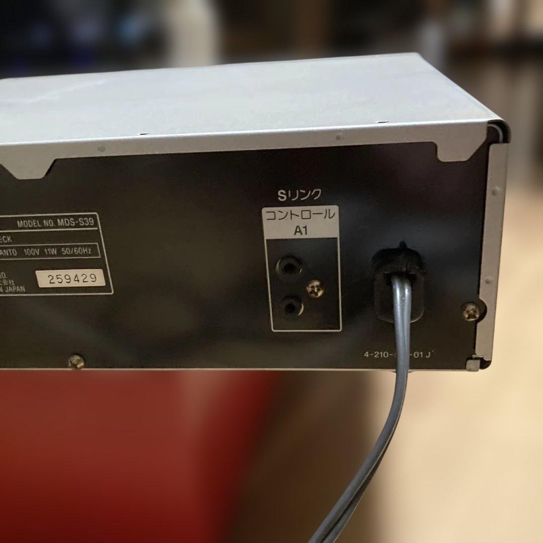 SONY MDS-S39 MDデッキ