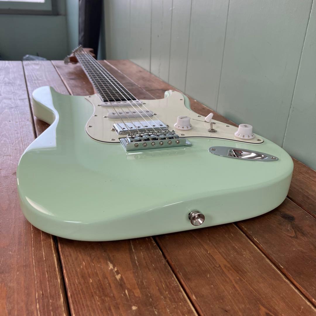 【おまけ付♪】Laid Back エレキギター LSE-3H グリーンホワイト