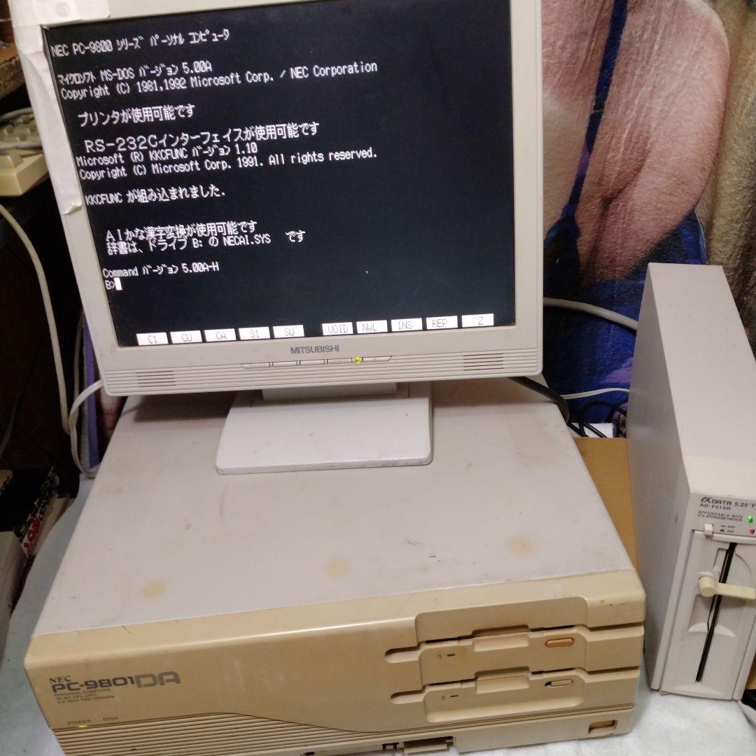 ■PC-98 5インチ外付けFDD AD-F51SR シングルドライブ ジャンク