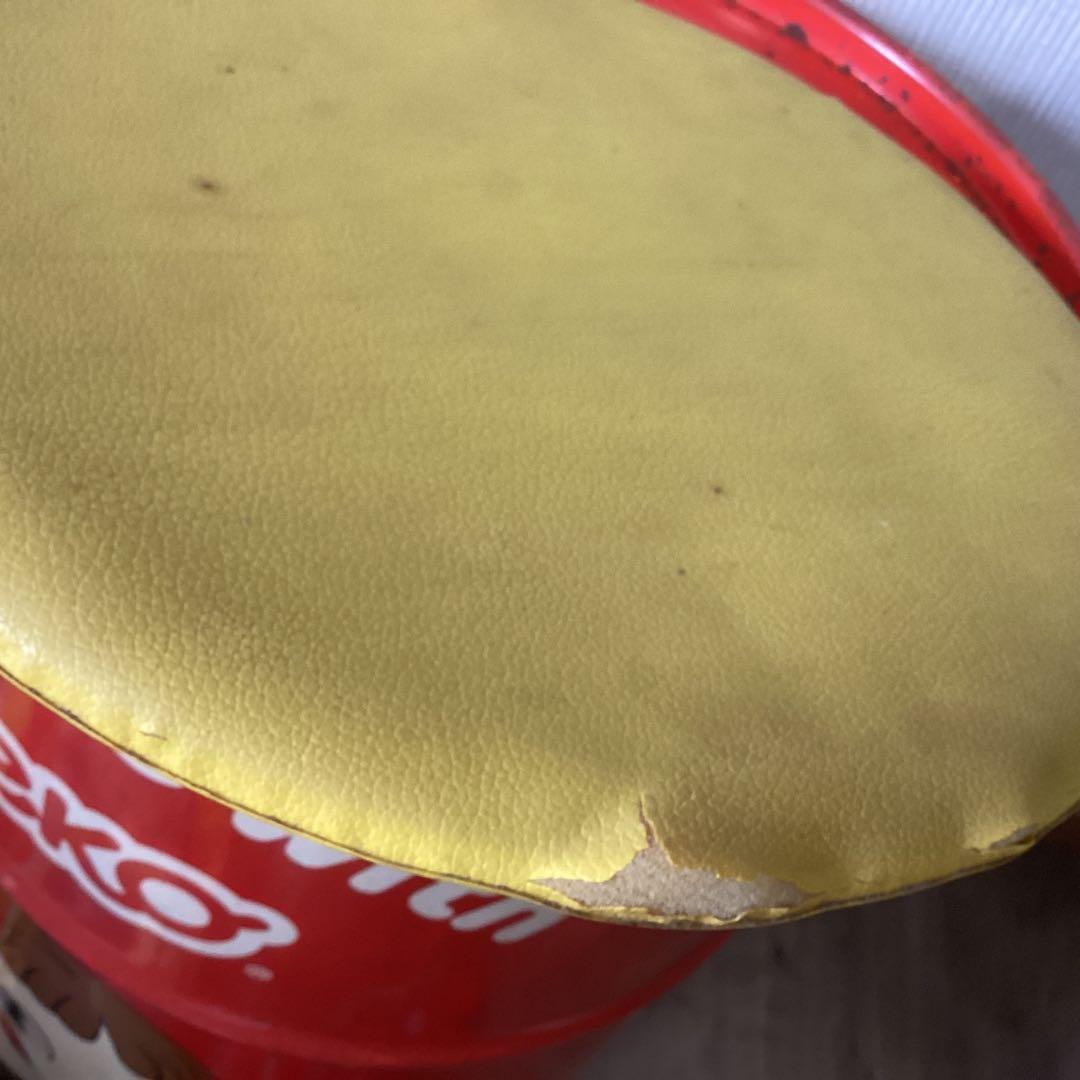 ＰＥＫＯ　ペコちゃんスツール缶グッズセット ポコちゃん人形付き 当時物