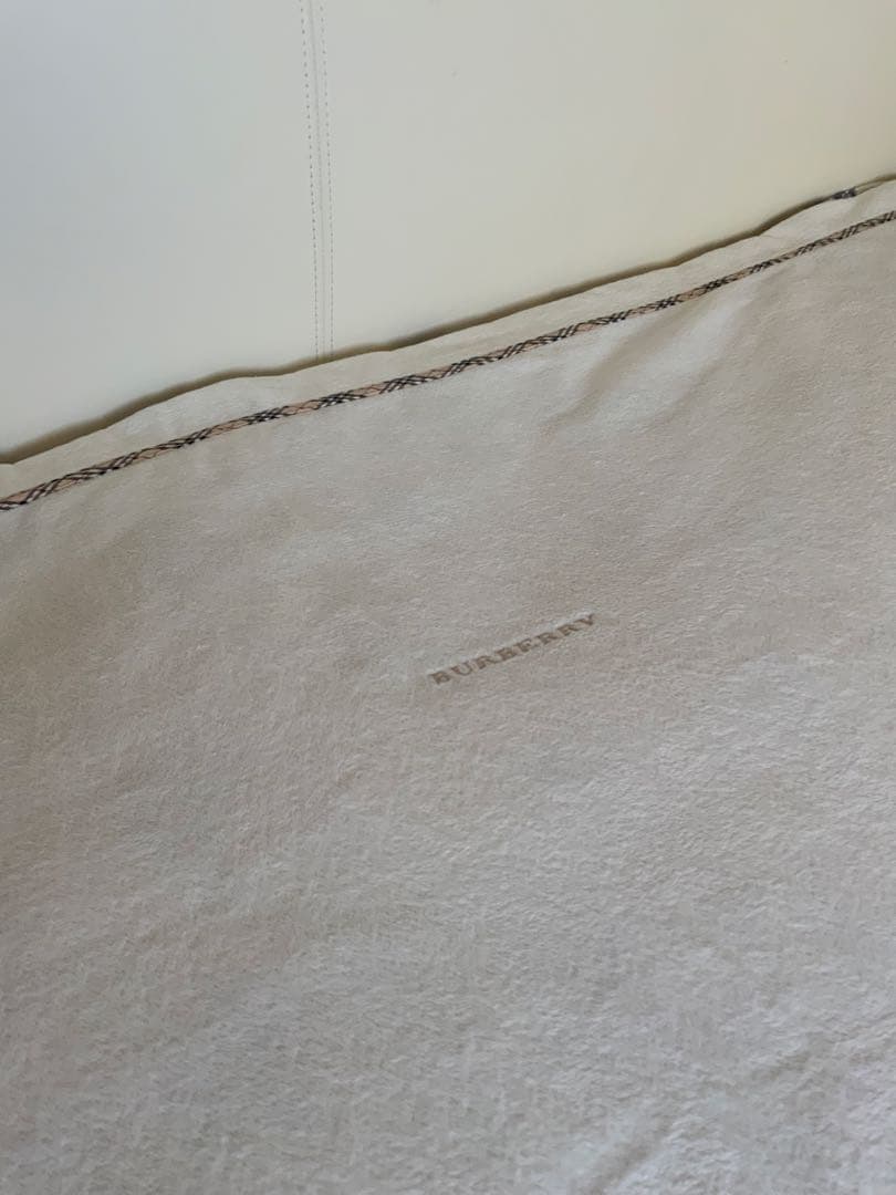 【BURBERRY】 ノバチェック　綿毛布　コットン100% 西川　日本製