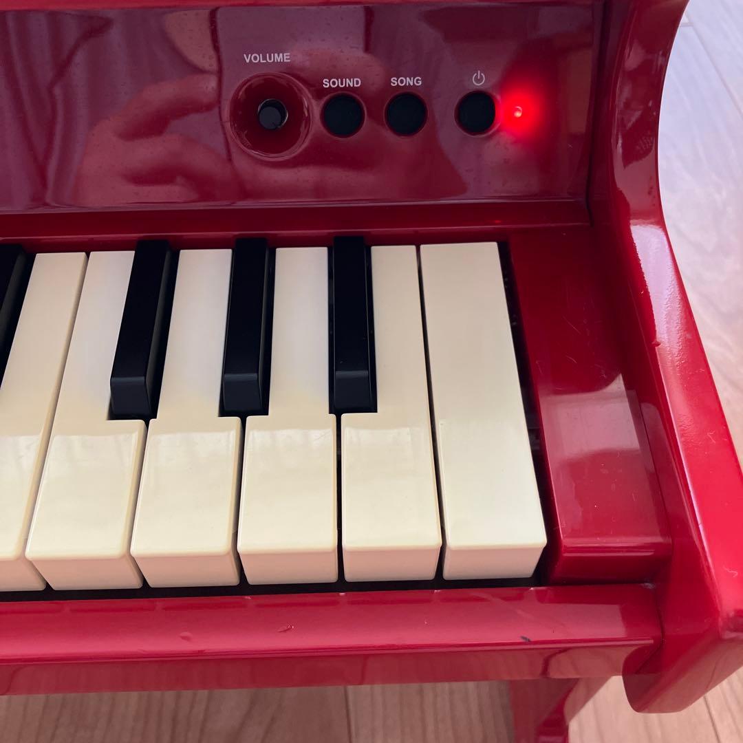 KORG コルグ tiny PIANO タイニー ピアノ ミニ鍵盤25鍵　赤