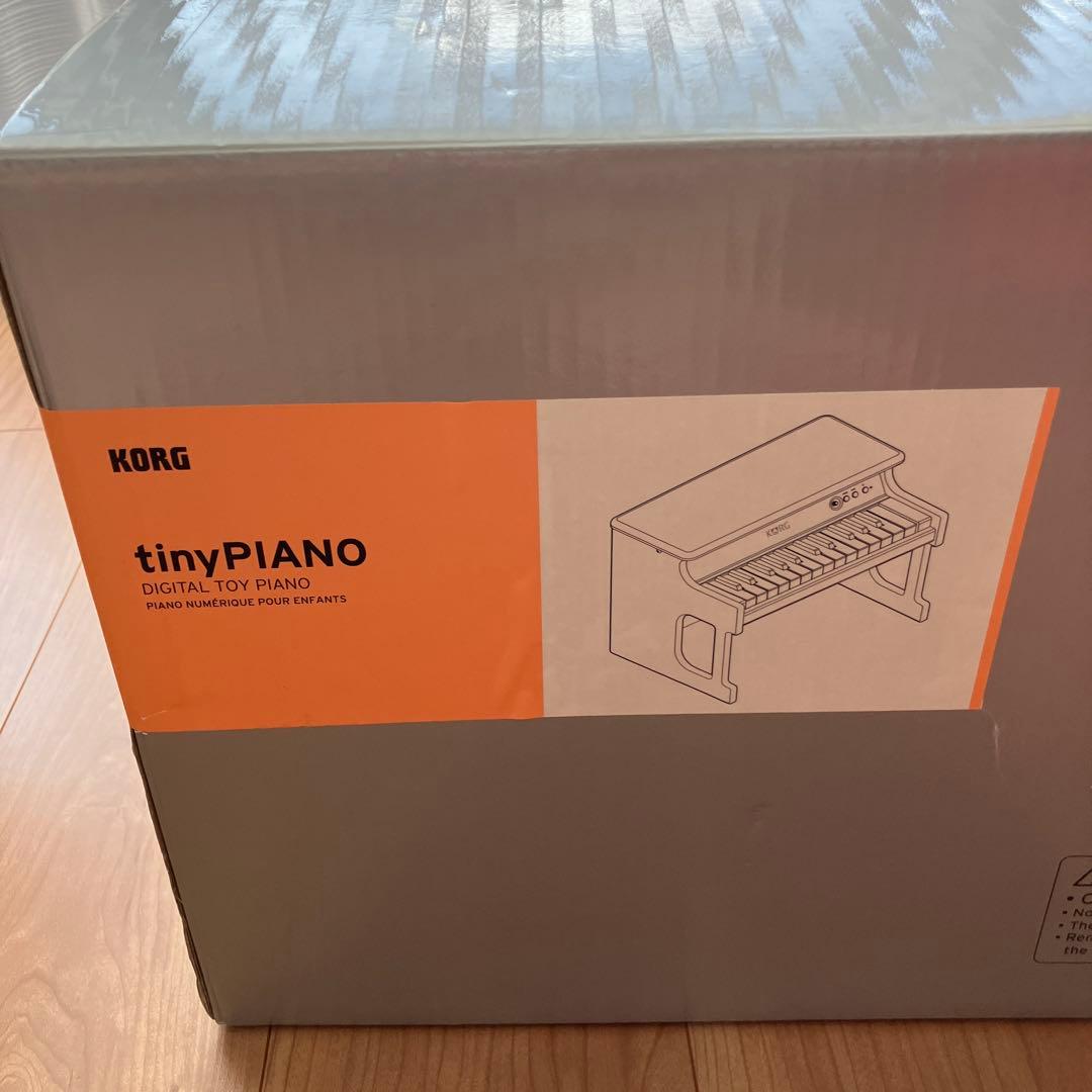 KORG コルグ tiny PIANO タイニー ピアノ ミニ鍵盤25鍵　赤