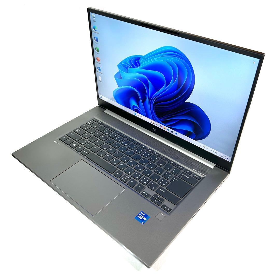 Windowsノート本体 HP ZBook Studio G8 i7 32GB 2TB RTXA4000
