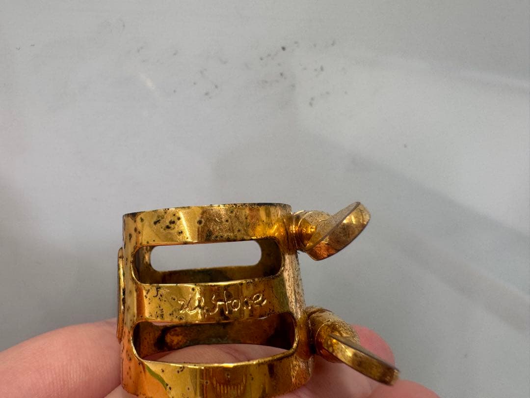 最終値下げ ウッドストーン アルトサックス リガチャー