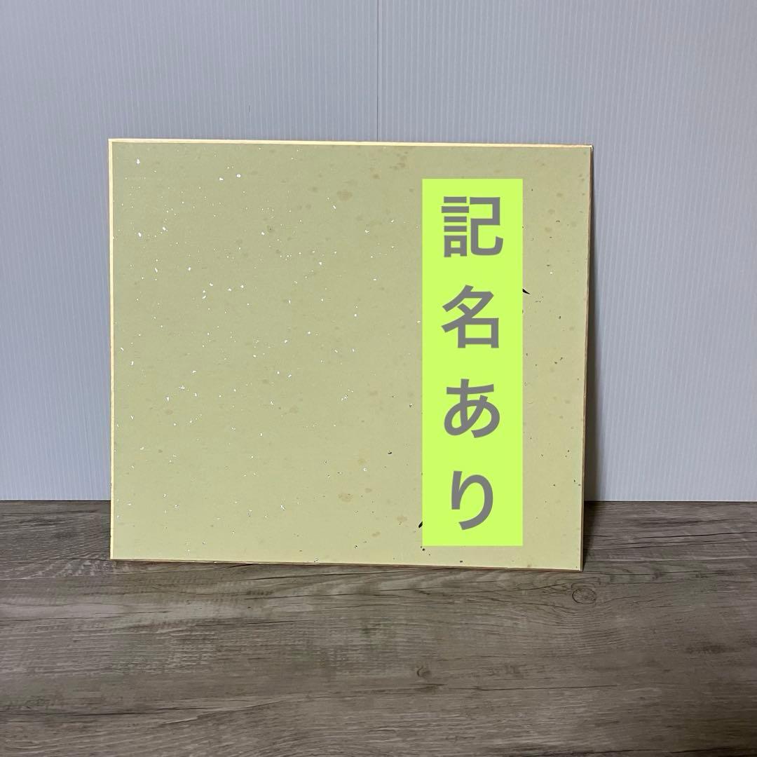 3F 【希少】航空自衛隊 第四航空団司令 御退官記念 色紙（サンマ図）平成7年