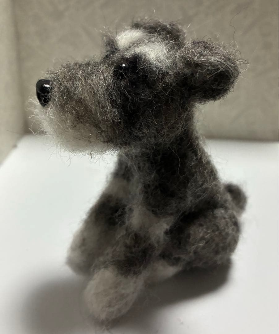 Kenny＊羊毛フェルト＊柴犬とシュナウザー＊ハンドメイド
