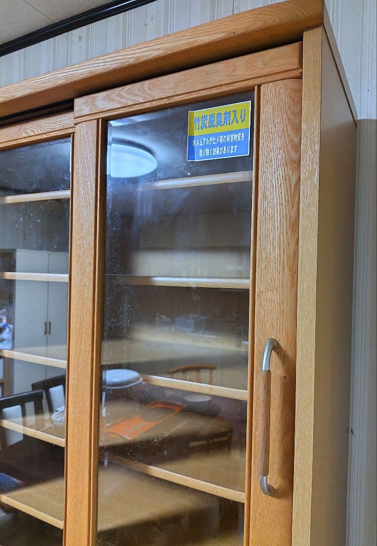 木製　食器棚　高さ約197cm