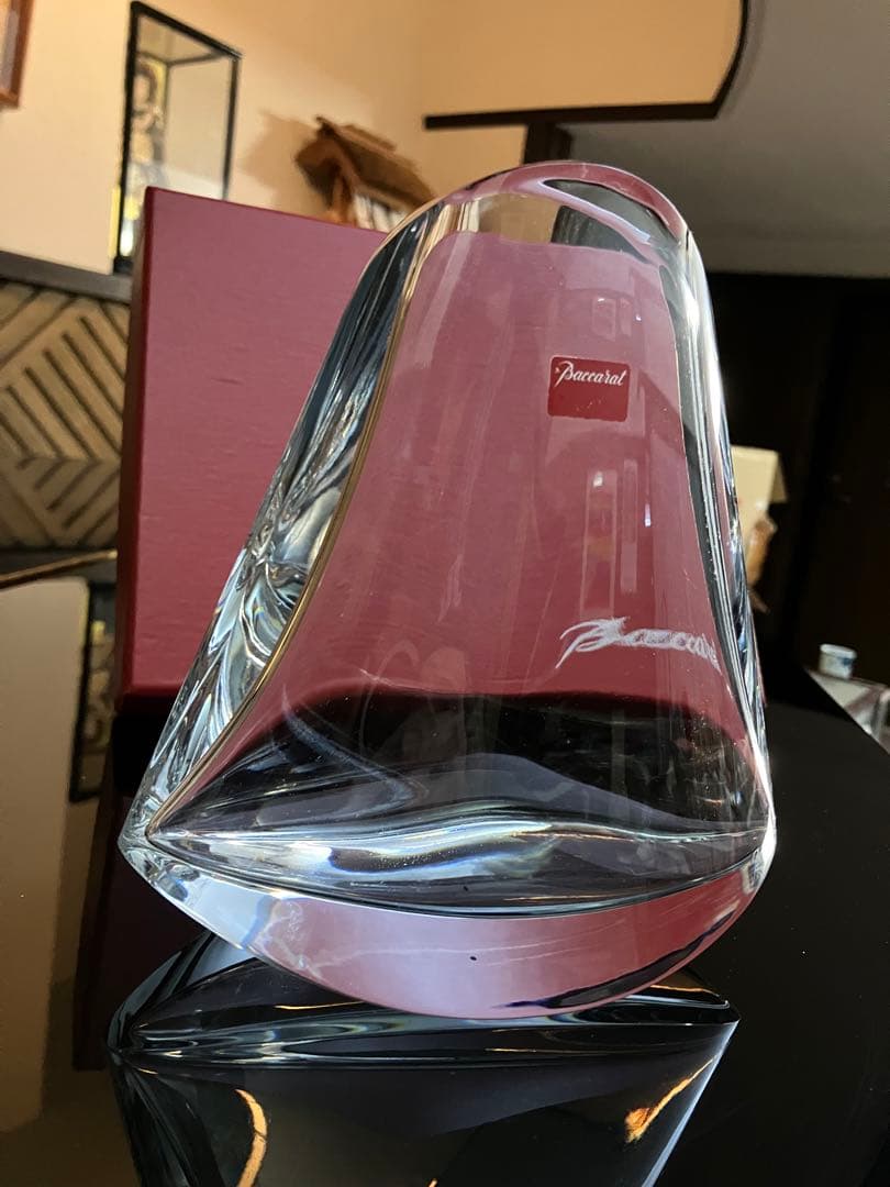 Baccarat メトロノーム　花瓶　花器